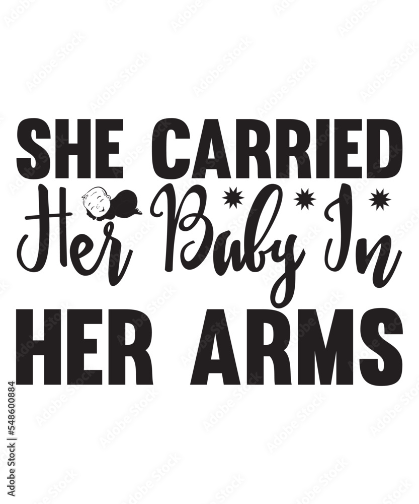 she carried her baby in her arms she carried her baby in her arms