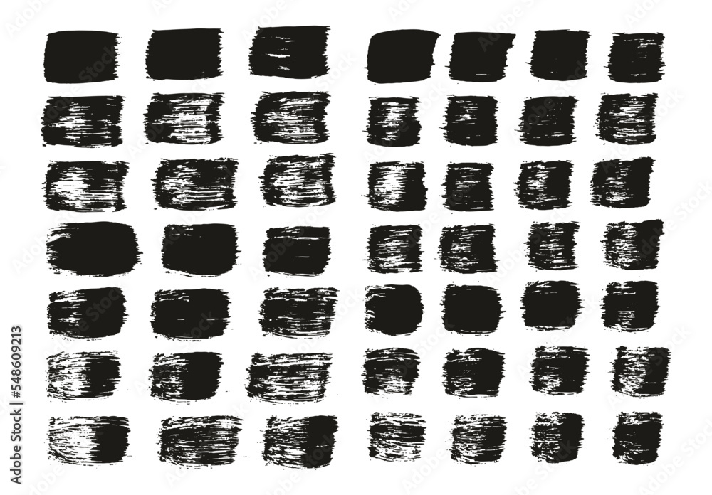 Flat Paint Brush Thick Straight Lines Mix High Detail Abstract Vector Background Mix Set Flat Paint Brush Thick Straight Lines Mix High Detail Abstract Vector Background Mix Set