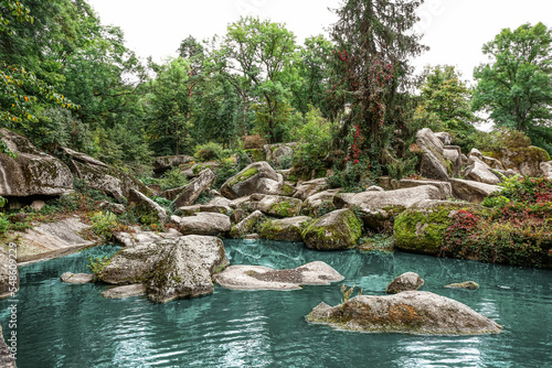 View of beautiful river wit...