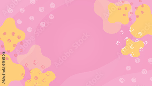 春をイメージした背景(16:9)