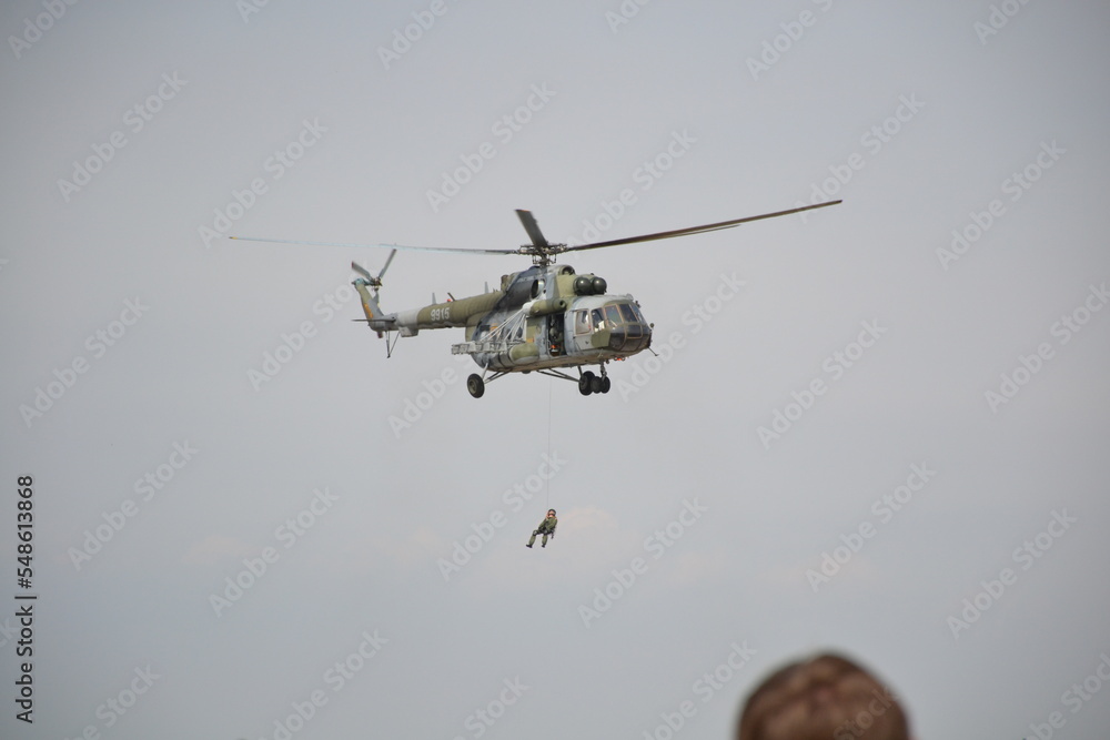 Fototapeta premium Aviation, plane, airshow, flying