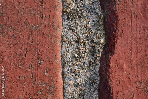Mortar in a Brick Wall