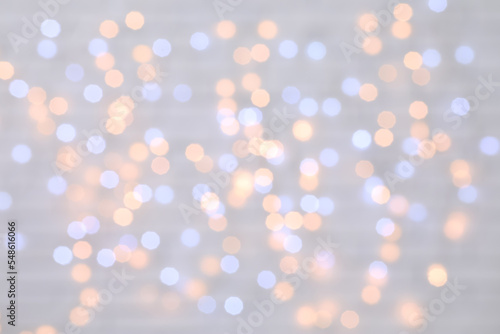 Blurred Christmas lights as background © Pixel-Shot