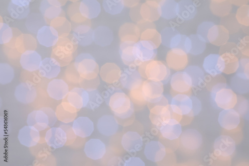 Blurred Christmas lights as background