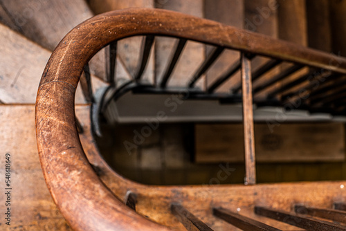 Billede på lærred Staircase Bannisters