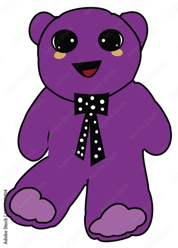 Obraz premium teddy bear with a heart