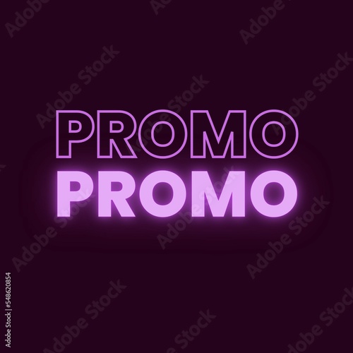 Promotion post. Promo