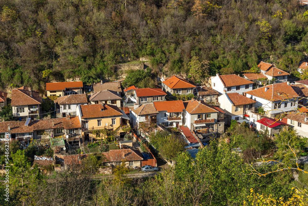 Panoramic view of city of Veliko Tarnovo, Bulgaria Panoramic view of city of Veliko Tarnovo, Bulgaria