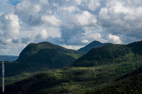 Canada, Labrador, Newfoundland, Mountain landscape in Gros Morne National Park
