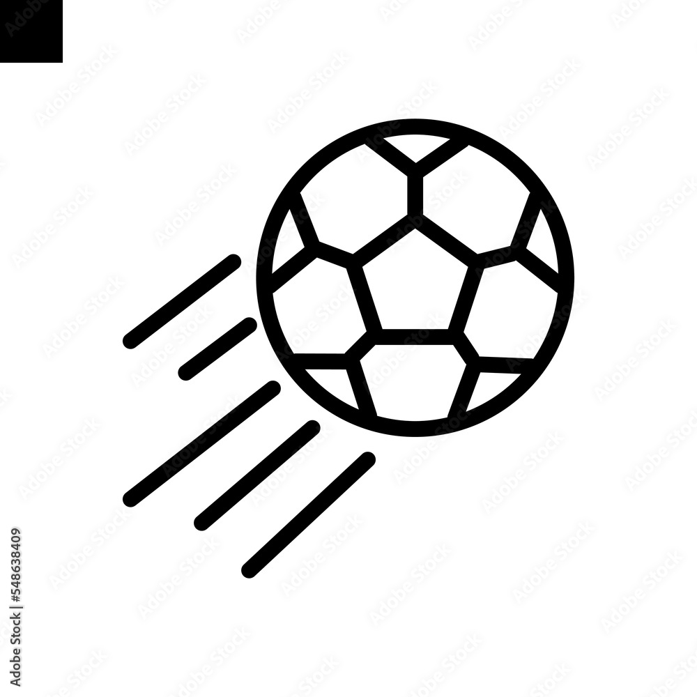 Obraz premium Soccer Ball icon vector