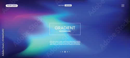 Blurred neon fluid gradient watercolour colourful background. Modern futuristic background. Can be use for landing page, book cover, brochure, flyers, magazine, business card 