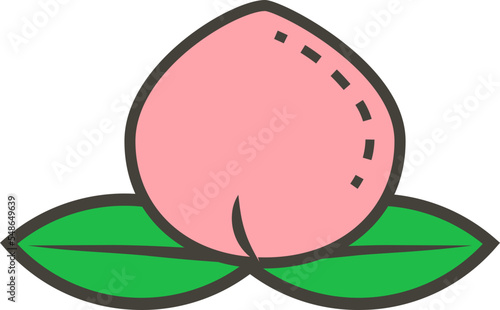 a pink flower with unopened petals and green leaves
