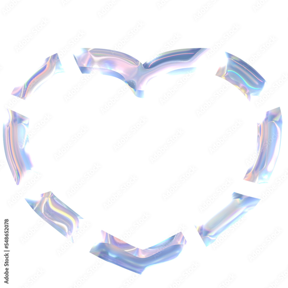 heart shaped frame heart shaped glass holographic 3d shape heart shaped frame heart shaped glass holographic 3d shape