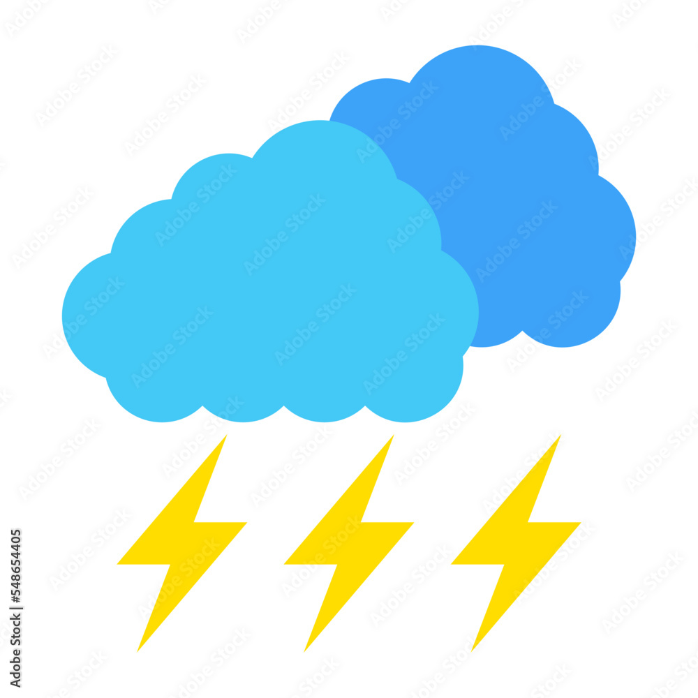 Thunder Flat Icon Thunder Flat Icon