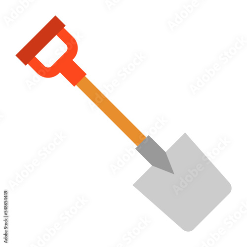 Shovel Flat Icon