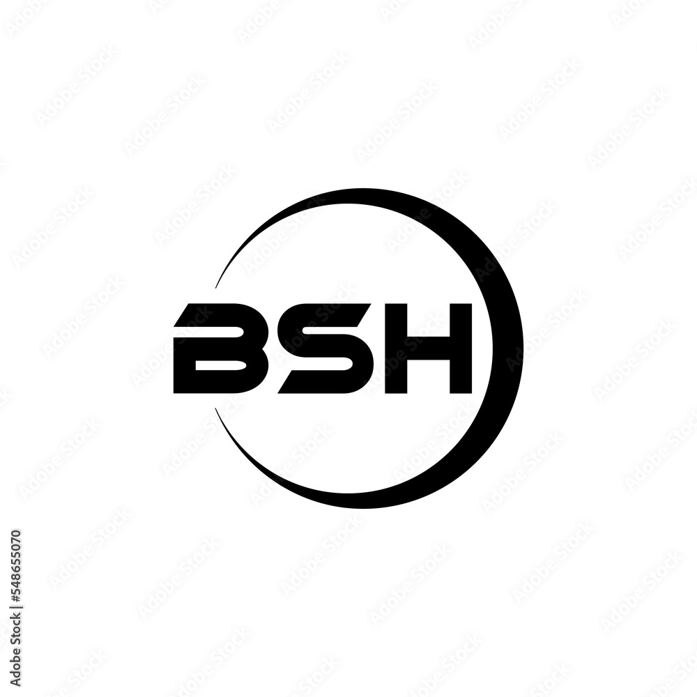 BSH letter logo design with white background in illustrator, cube logo, vector logo, modern alphabet font overlap style. calligraphy designs for logo, Poster, Invitation, etc. BSH letter logo design with white background in illustrator, cube logo, vector logo, modern alphabet font overlap style. calligraphy designs for logo, Poster, Invitation, etc.