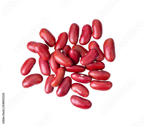 Red bean isolated on transparent png