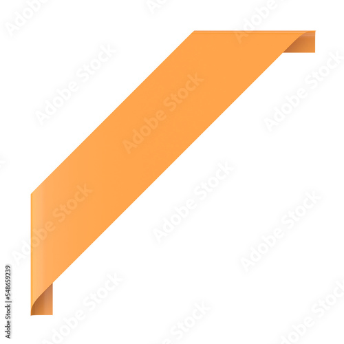 Free Download Corner tag. Corner label. 3D illustration. - GFXLoad