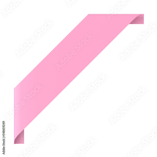 Free Download Corner tag. Corner label. 3D illustration. - GFXLoad