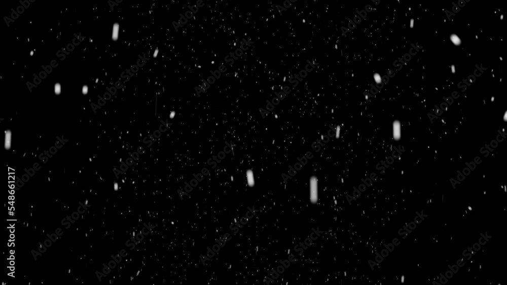 Winter Snow, Falling snow a black background Winter Snow, Falling snow a black background