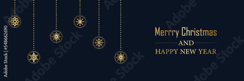 Merry Christmas and Happy New Year background design. Abstract art wallpaper, headers, posters, cards, website, Vector Illustration.	
