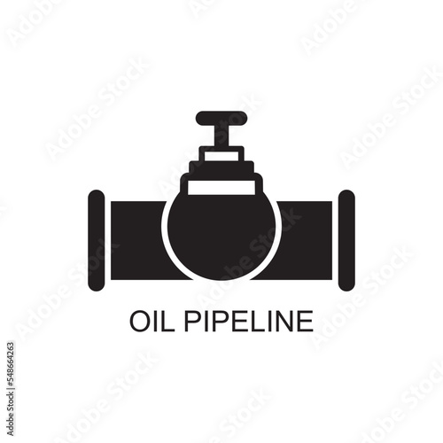 oil pipeline icon , industrial icon