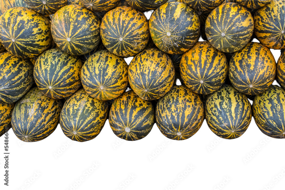 Melon fruit isolated on white background. Summer fruits. Organic fruit. Melon fruit isolated on white background. Summer fruits. Organic fruit.