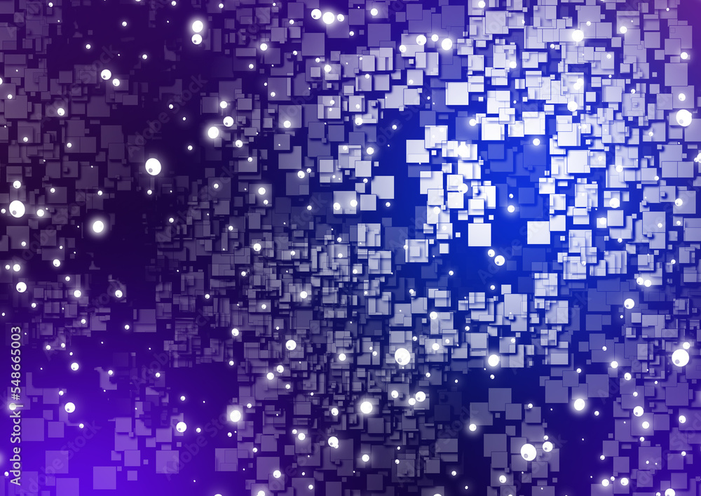Blue purple futuristic 3d abstract background. Quantum computer tech and architecture. Global communication network, Many processor chips, Technology and science concept Blue purple futuristic 3d abstract background. Quantum computer tech and architecture. Global communication network, Many processor chips, Technology and science concept