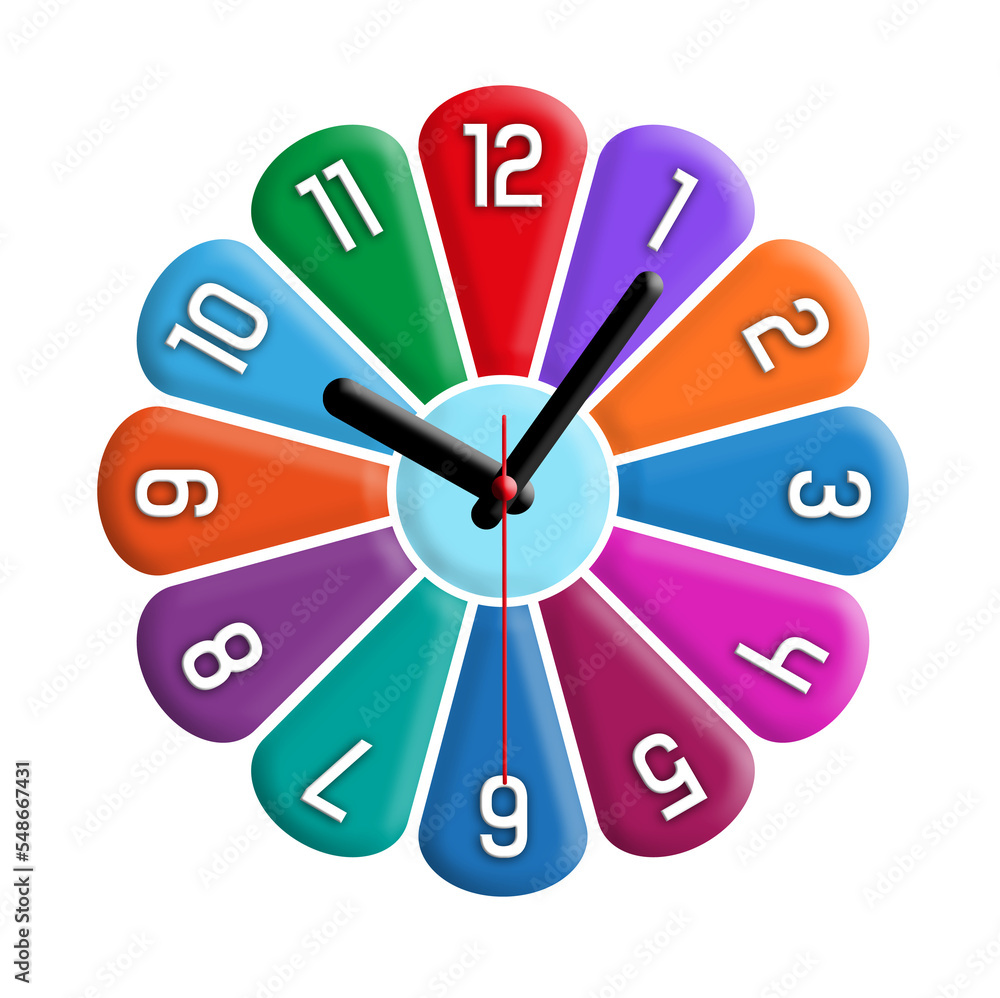 clock with numbers clock with numbers