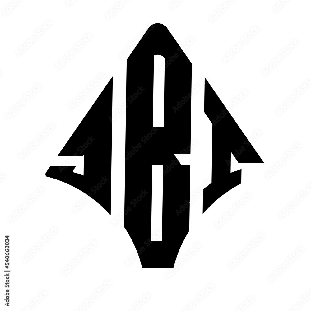 JBI logo. JBI logo letter logo design vector image. JBI letter logo