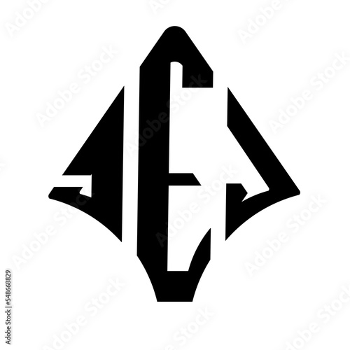 JEJ VECTOR logo. JEJ logo letter logo design vector image. JEJ letter logo design. JEJ modern and creative letter logo. 3 letter logo Vector Art Stock Images.  