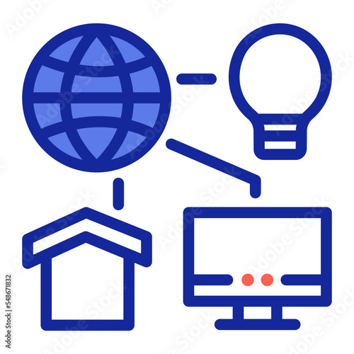 internet of things icon vector illustration