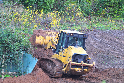 chantier de terrassement