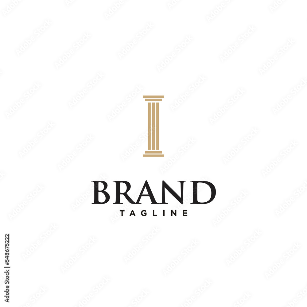 I Letter Law Premium Vector logo icon vector Template I Letter Law Premium Vector logo icon vector Template