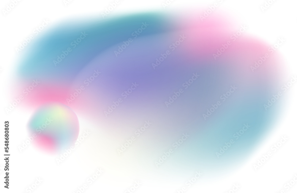 Abstract pastel gradient shape Abstract pastel gradient shape