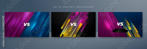 Fight versus vs background. Vector illustration for game, battle, challenge, fight, competition, contest, team, boxing, championship, clash, combat, tournament, conflict, duel, MMA, football