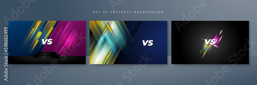 Fight versus vs background. Vector illustration for game, battle, challenge, fight, competition, contest, team, boxing, championship, clash, combat, tournament, conflict, duel, MMA, football