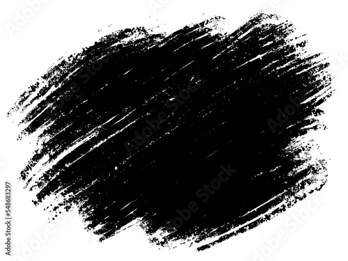 Drawn abstraction acrylic paint, Black painted background, Brush strokes, Isolated abstraction, painted frame