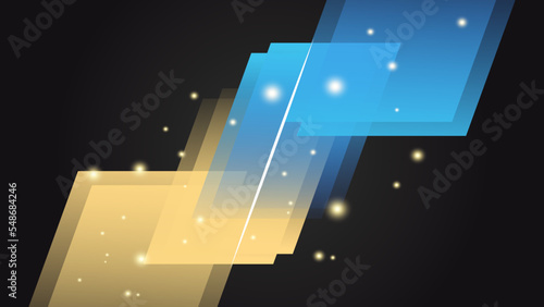 Versus background with blue yellow for game, battle, challenge, fight, competition, contest, team, boxing, championship, clash, combat, tournament, conflict, duel, MMA, football