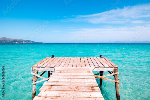 pier on the beach