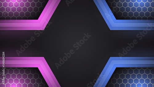 Versus background with blue pink for game, battle, challenge, fight, competition, contest, team, boxing, championship, clash, combat, tournament, conflict, duel, MMA, football