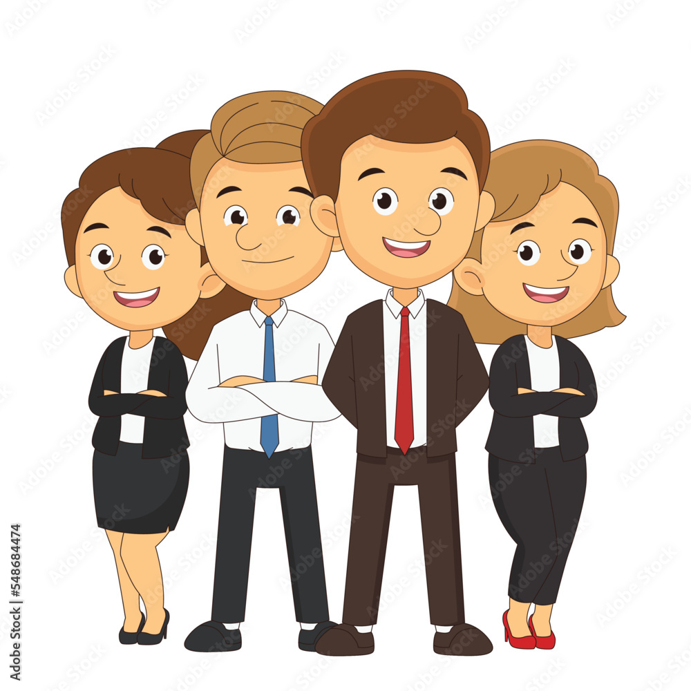 Business company, Business man and woman Business company, Business man and woman