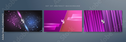 Fight versus vs game background. Vector illustration for battle, challenge, fight, competition, contest, team, boxing, championship, clash, combat, tournament, conflict, duel, MMA, football