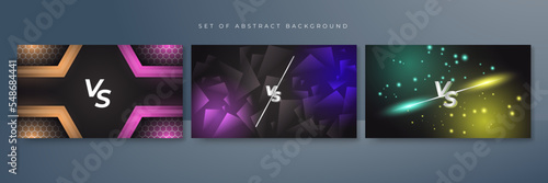 Fight versus vs game background. Vector illustration for battle, challenge, fight, competition, contest, team, boxing, championship, clash, combat, tournament, conflict, duel, MMA, football