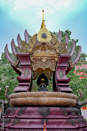Wat Phothisomphon,Third class royal temple in Wat Phothisomphon,Third class royal temple in udon thani,thailand