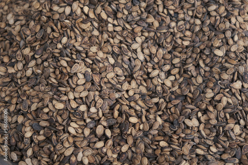 Dried and roasted watermelon seeds