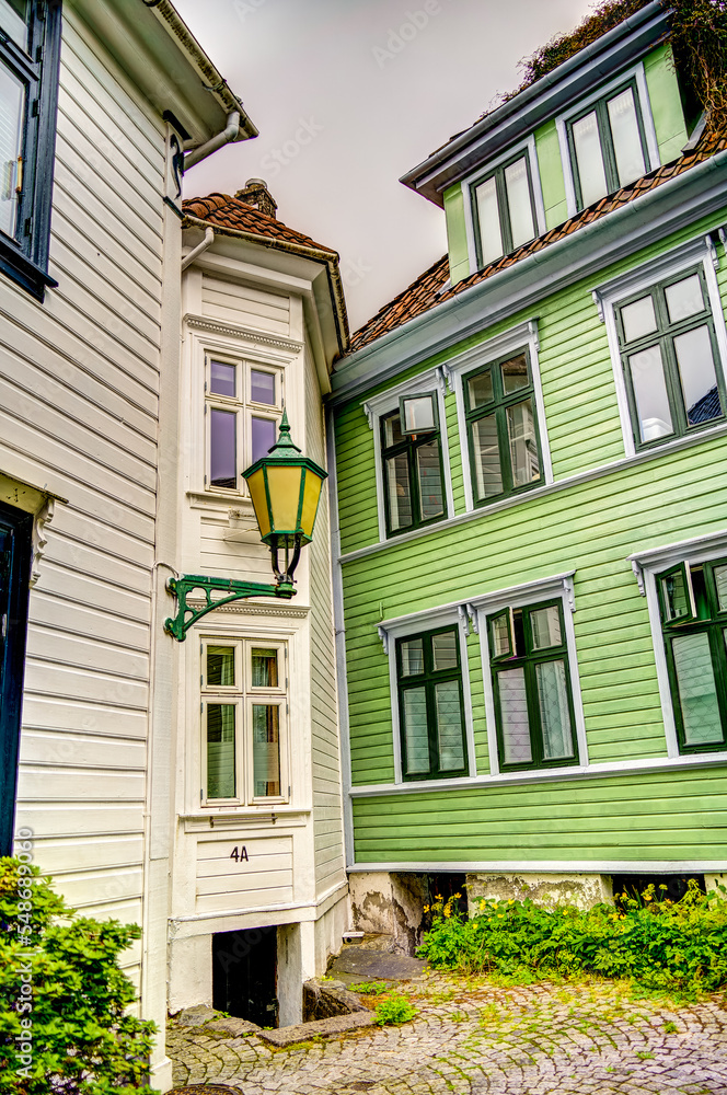 Bergen landmarks, Norway