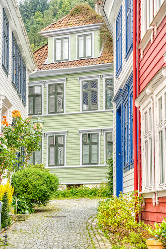 Bergen landmarks, Norway