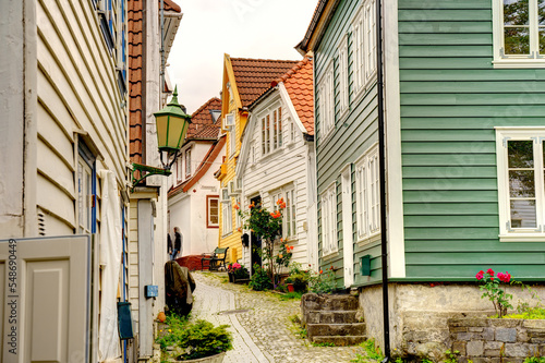 Bergen landmarks, Norway, HDR Image © mehdi33300