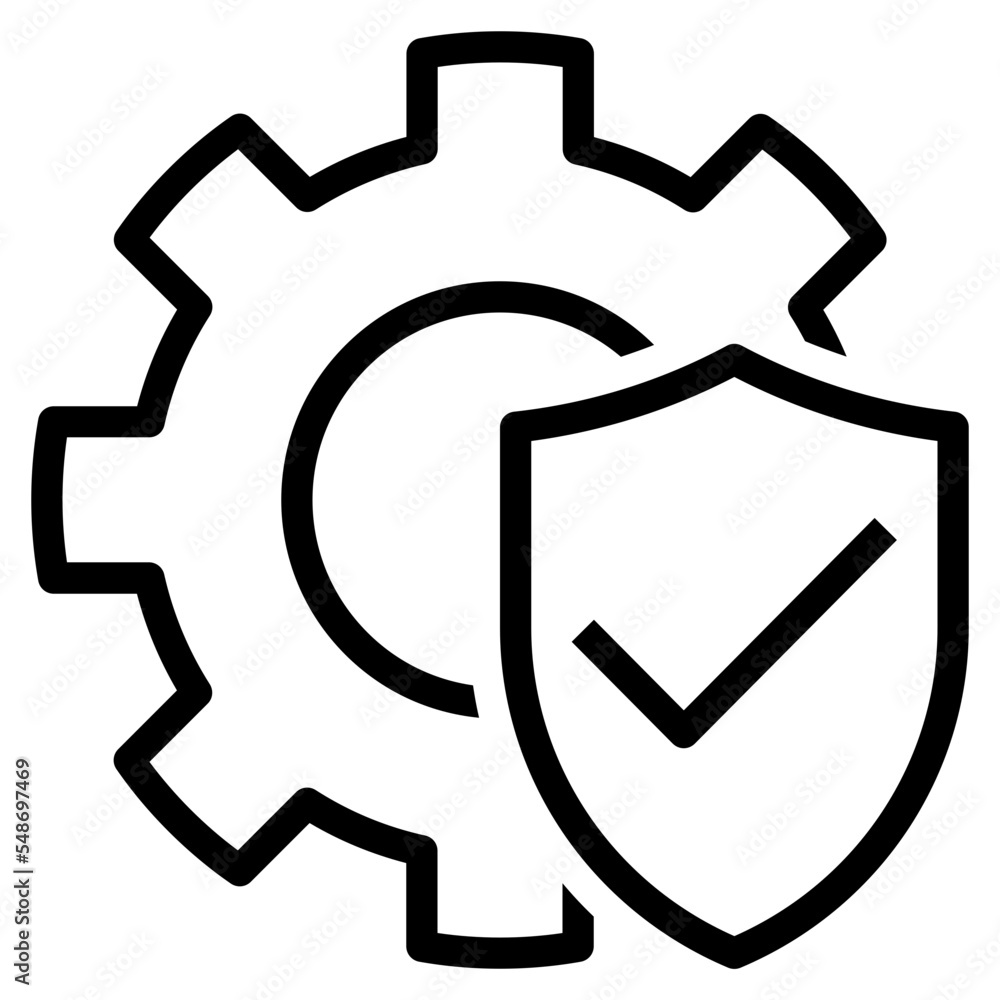 engineering outline icon engineering outline icon